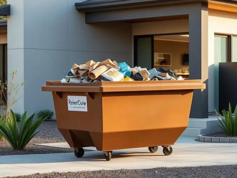 Bin hire for home renovation and business waste removal